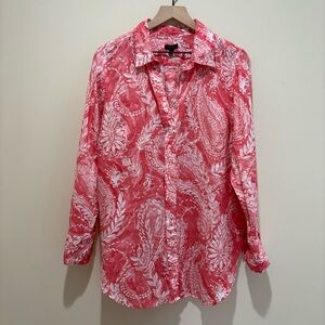 Talbots 100%Linen Women’s Button Down